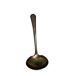 Vintage Algonquin Silver Plate Ladle Spoon Ornate Handle Serving Piece